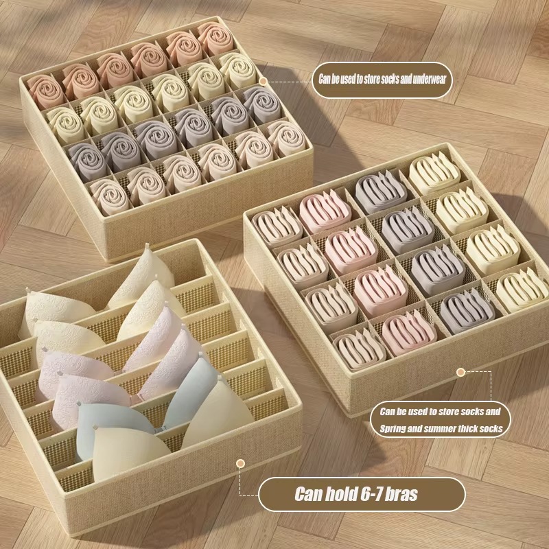 1-2Pcs Non-woven Fabric Underw - Sock Organizer Tray recensione e prezzo