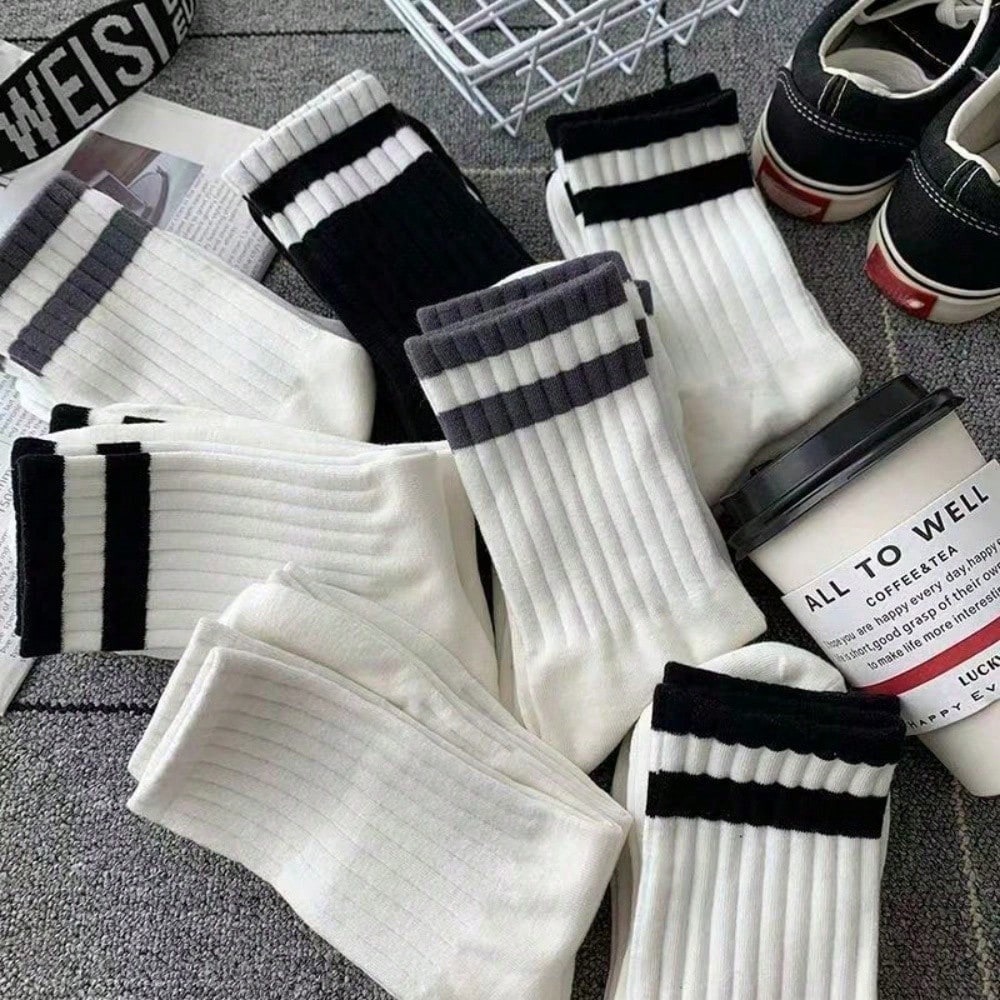 5-Pack Men's Striped Crew Sock - Cotton Crew Sock Pack recensione e prezzo