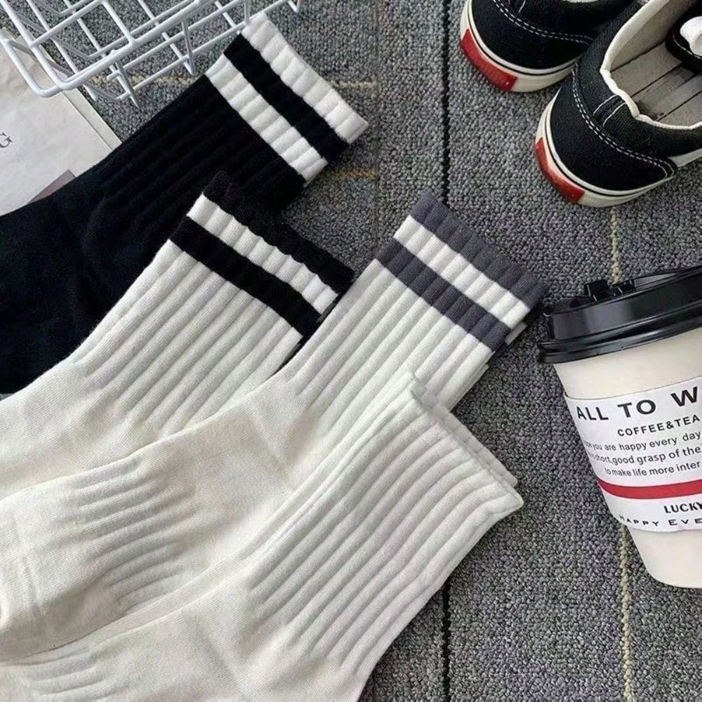 5-Pack Men's Striped Crew Sock - Cotton Crew Sock Pack recensione e prezzo