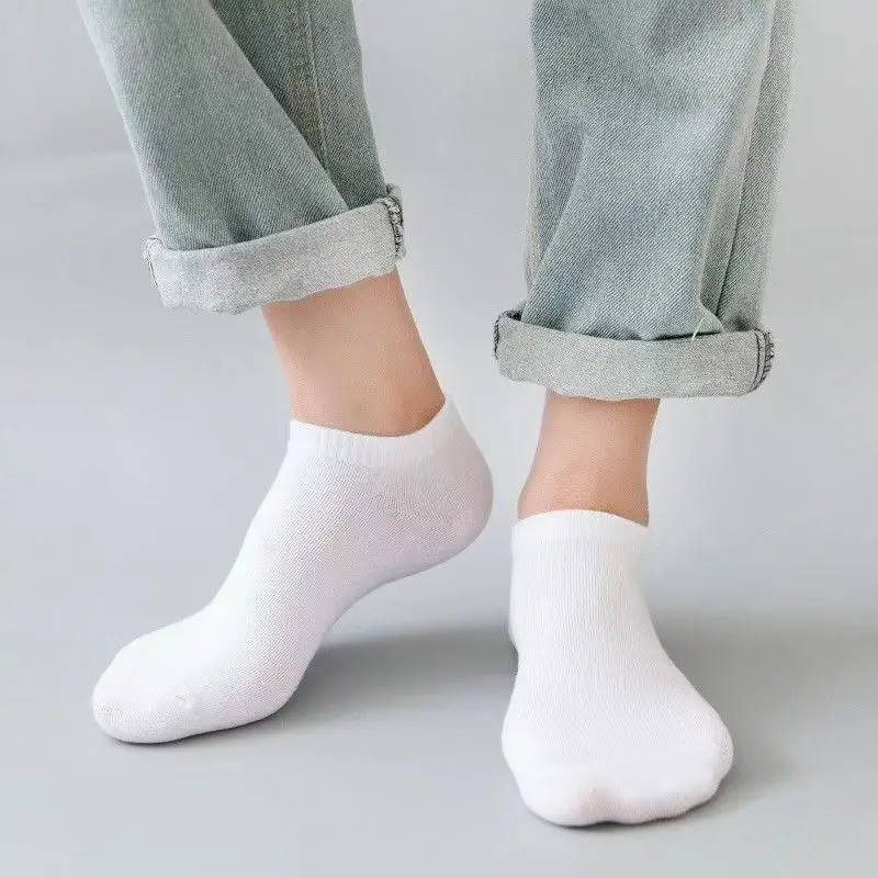 5 Pairs Unisex Casual Plain Co - No Show Sock Women recensione e prezzo