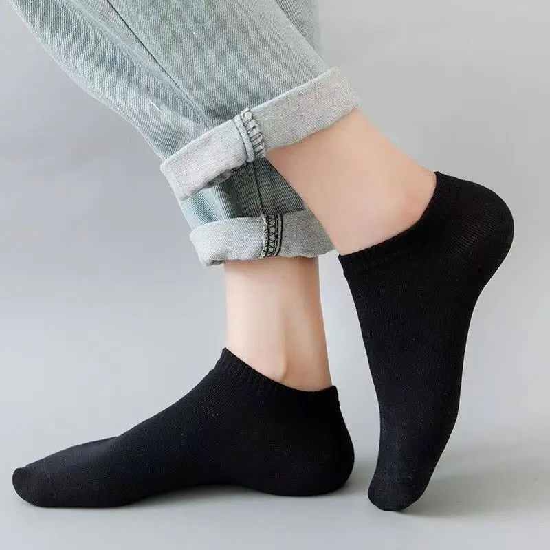 5 Pairs Unisex Casual Plain Co - No Show Sock Women recensione e prezzo