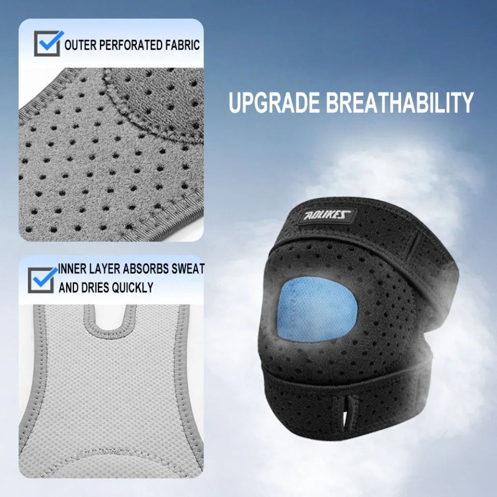 New 1PCS Patella Knee Brace Co - Compression Sleeve Calf recensione e prezzo