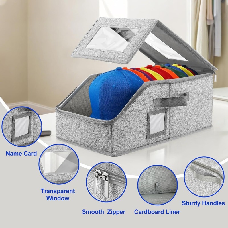 Foldable Zipper Baseball Cap S - Sock Organizer Tray recensione e prezzo
