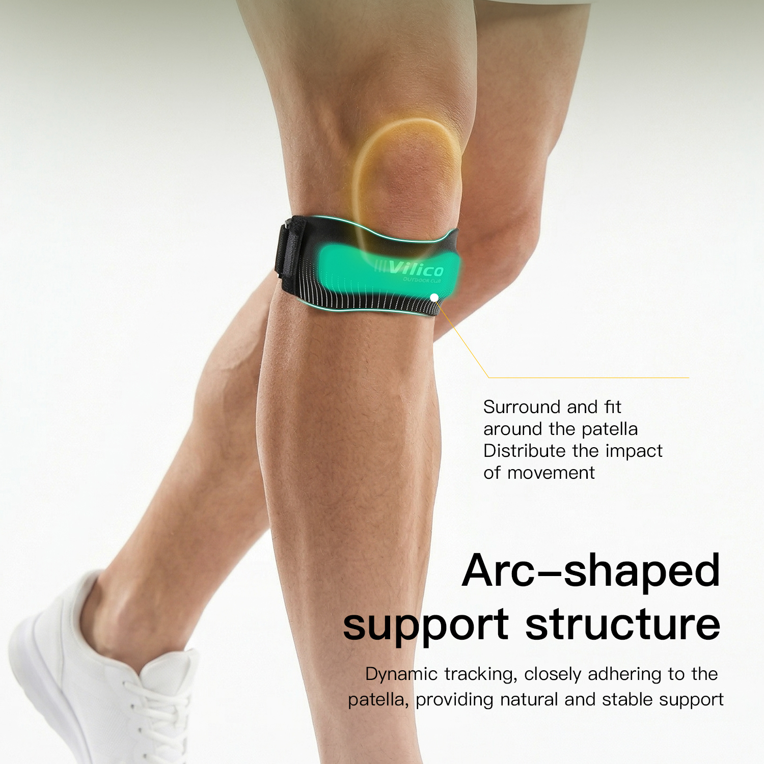 1PC Copper Knee Brace for Arth - Compression Sleeve Calf recensione e prezzo