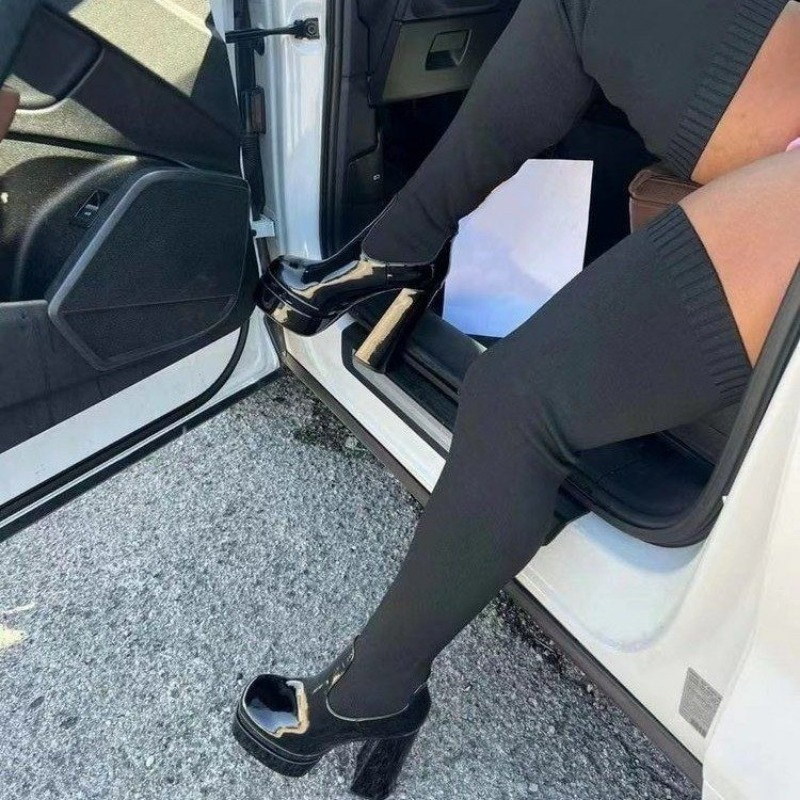 Women Boots Platform Over The  - Knee High Sock Women recensione e prezzo