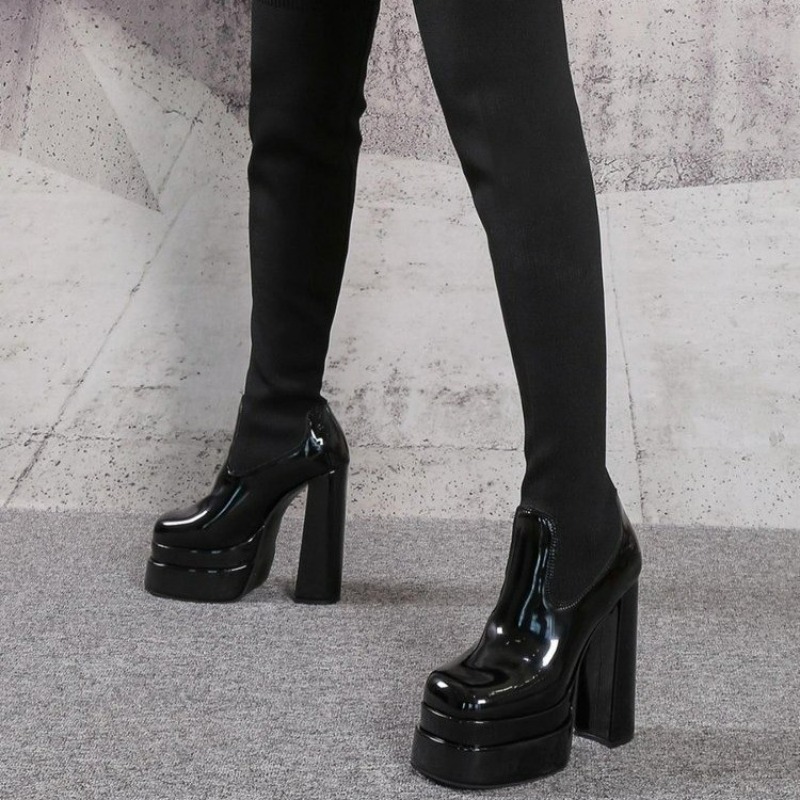 Women Boots Platform Over The  - Knee High Sock Women recensione e prezzo