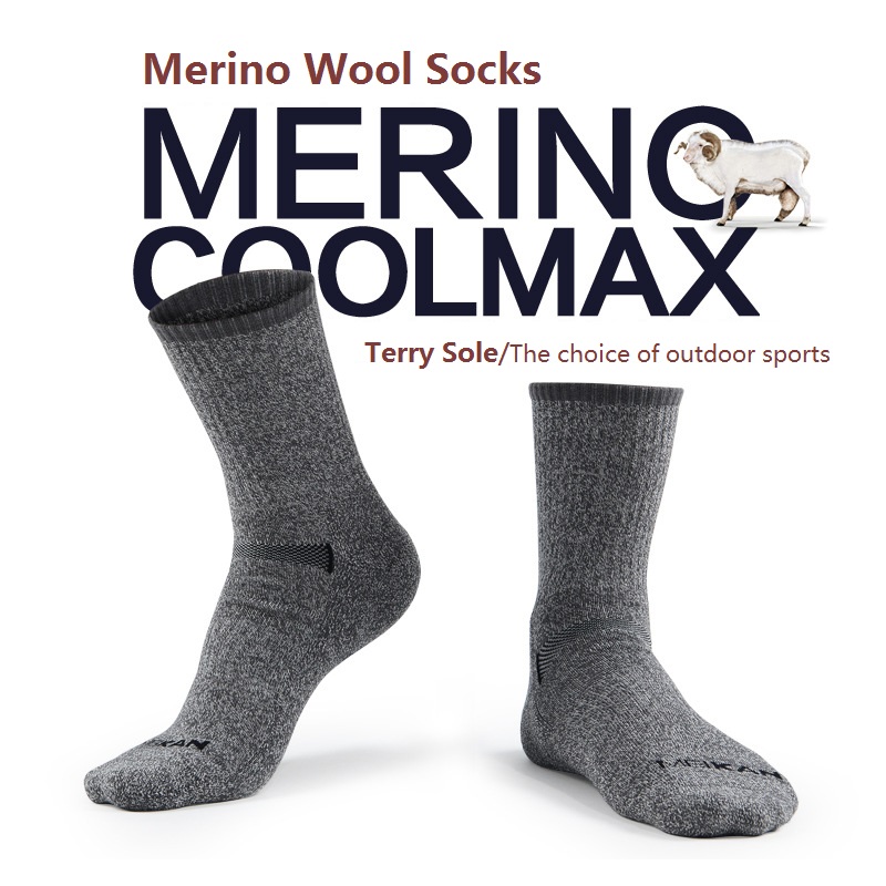 MEIKAN Men Merino Wool Socks C - Wool Hiking Sock recensione e prezzo