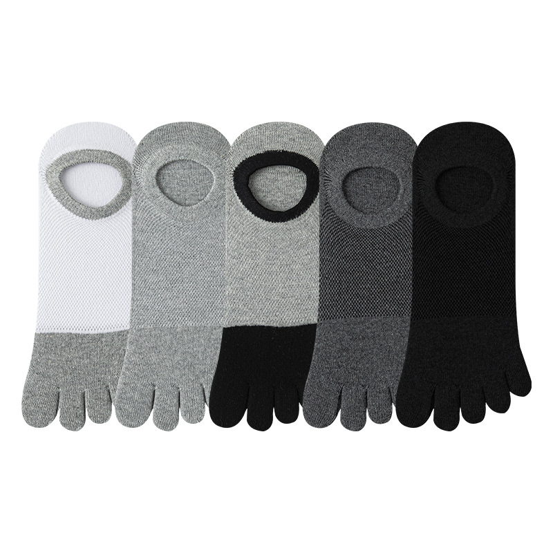 5 Pairs Men's No Show Toe Sock - Toe Sock Split recensione e prezzo