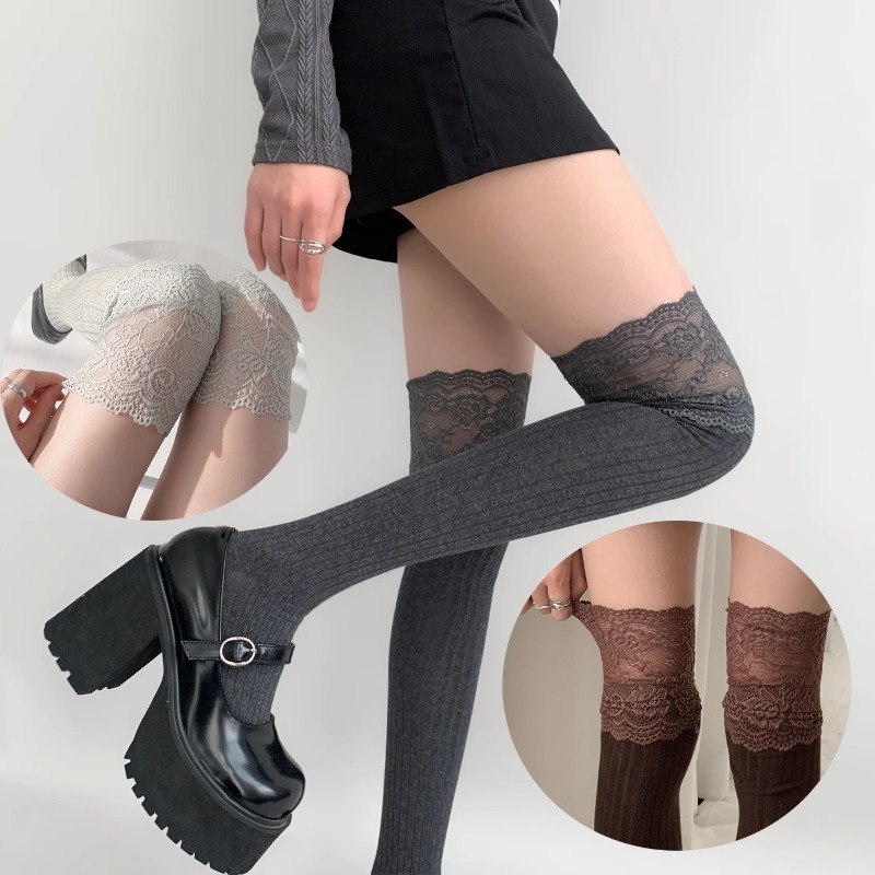 Soft Cotton Thigh High Socks,  - Boot Sock Slouchy recensione e prezzo