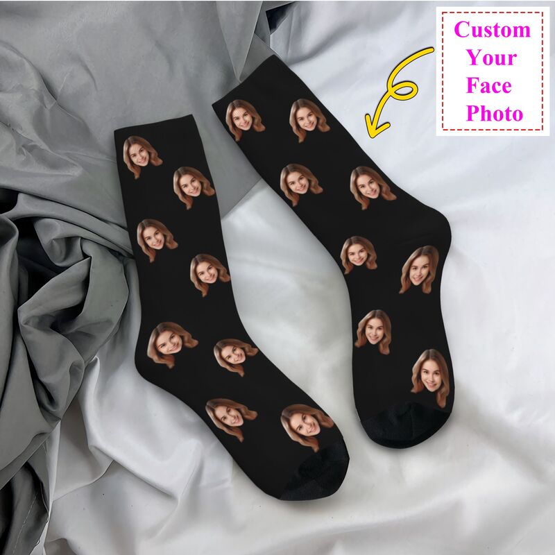 Personalized Custom Face Photo - Dress Sock Men recensione e prezzo