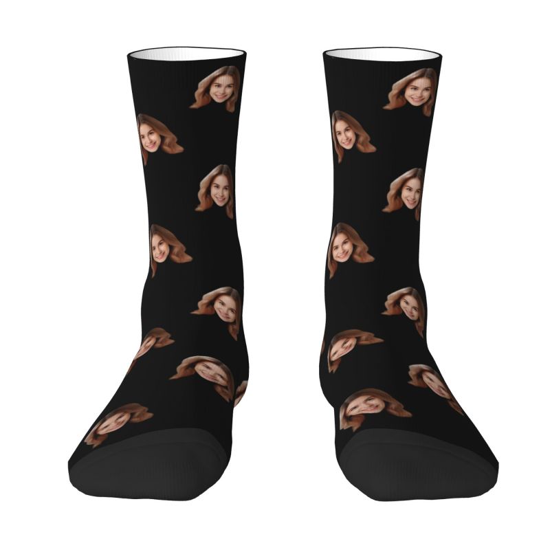 Personalized Custom Face Photo - Dress Sock Men recensione e prezzo