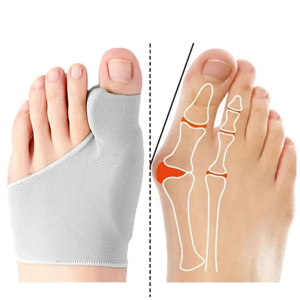 1/2Pair Toe Separator Hallux V - Ankle Brace Sock recensione e prezzo