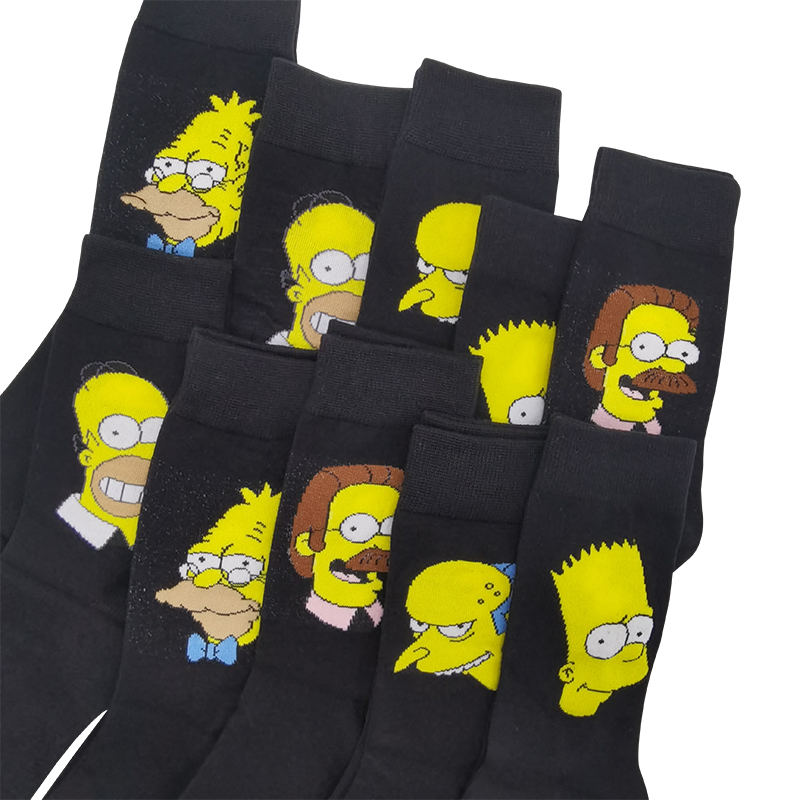 10 Pairs/Pack Funny Men Woman  - Cotton Crew Sock Pack recensione e prezzo