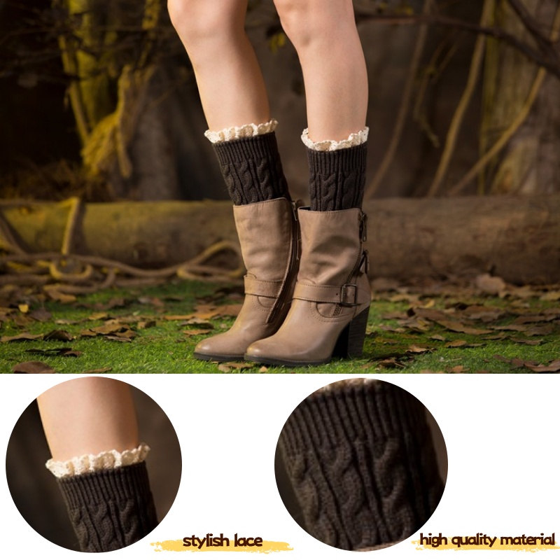 Winter Knit Solid Leg Warmers  - Thermal Sock Winter recensione e prezzo