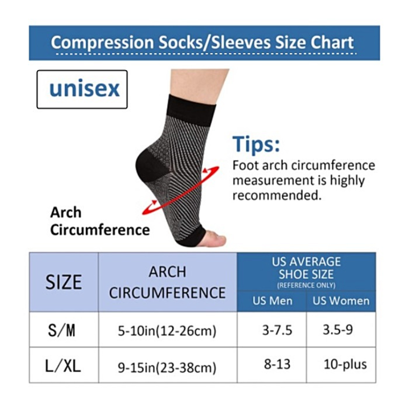1Pair Ankle Brace Compression  - Ankle Brace Sock recensione e prezzo