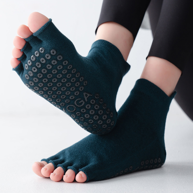 Yoga Socks Half Toe Anti-Slip  - Grip Sock Yoga recensione e prezzo
