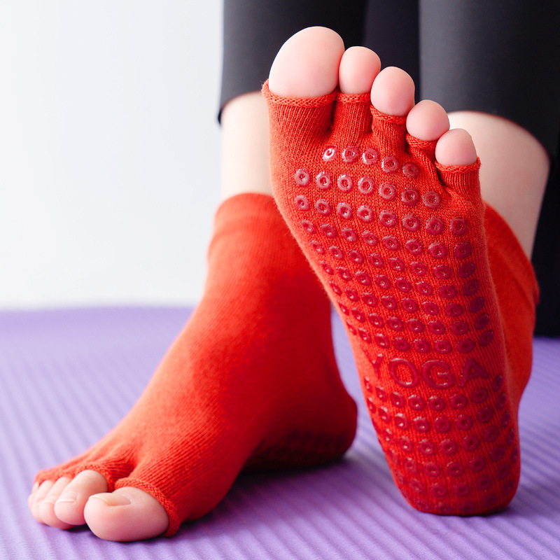 Yoga Socks Half Toe Anti-Slip  - Grip Sock Yoga recensione e prezzo