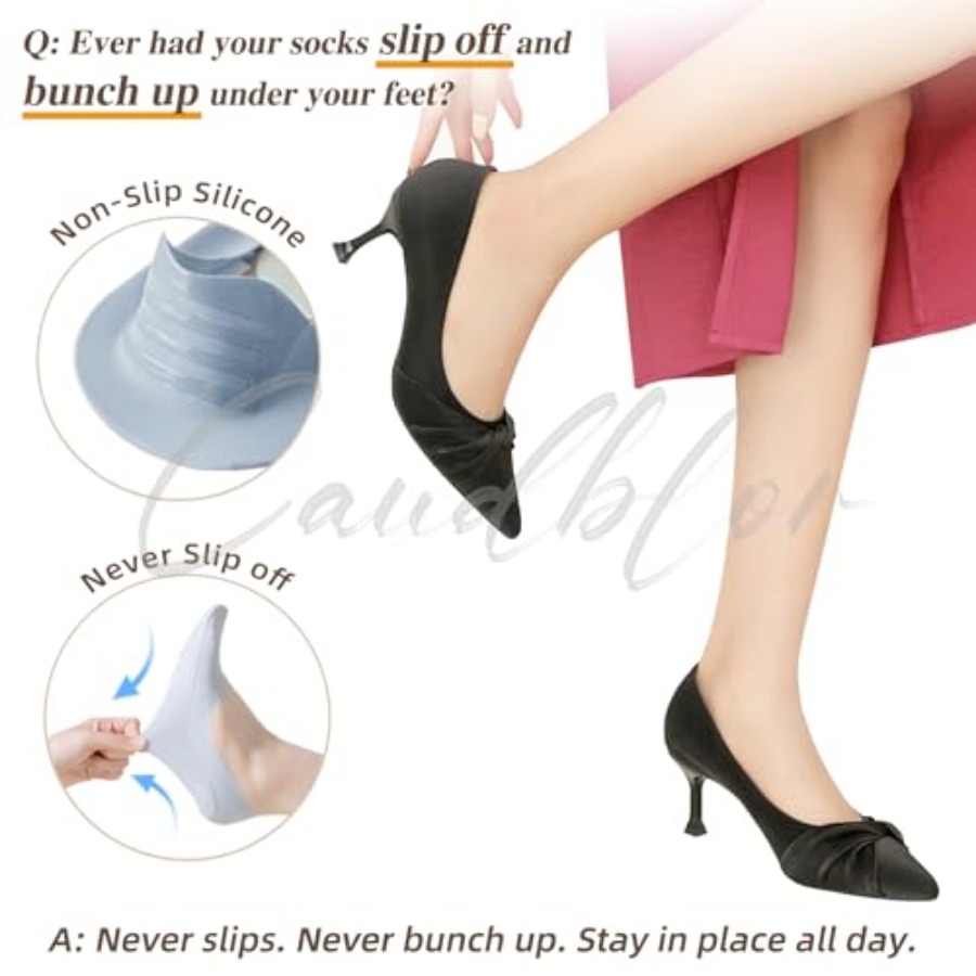 Caudblor Thin No Show Socks Wo - Invisibility Sock Loafer recensione e prezzo