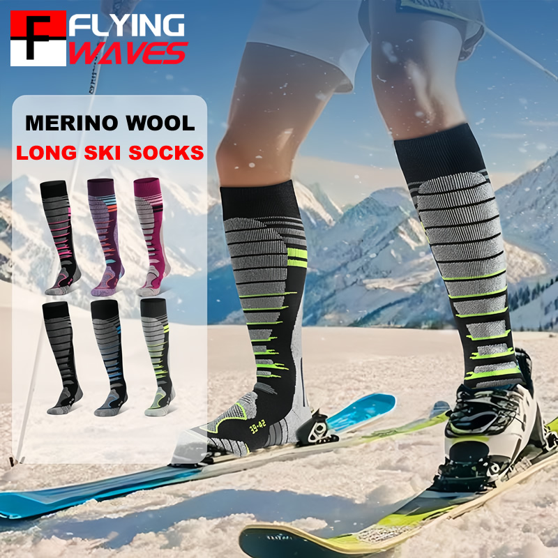Merino Wool Ski Socks Cold Wea - Thermal Sock Winter recensione e prezzo