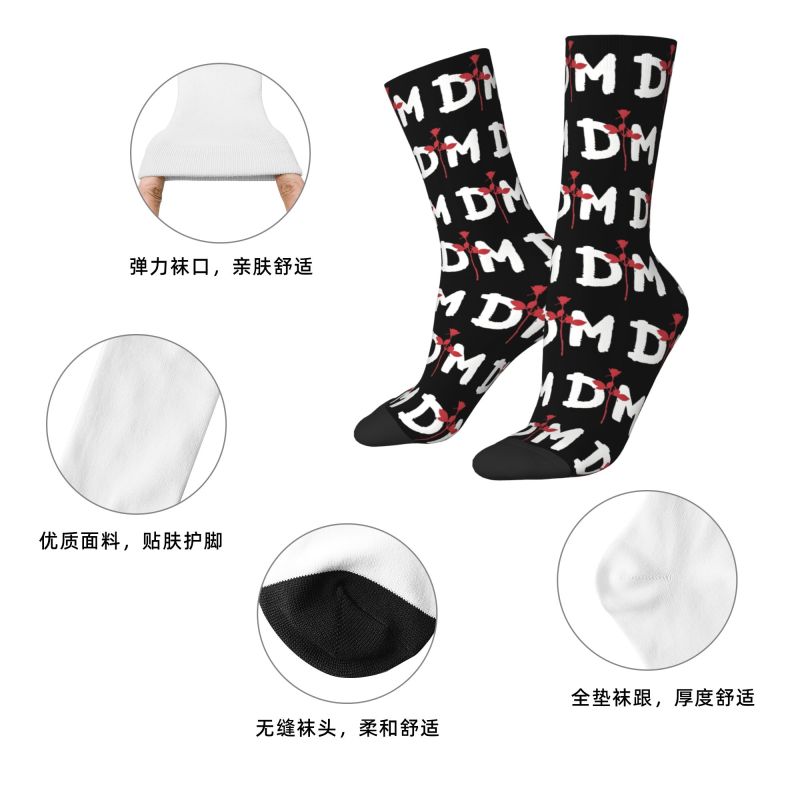 Custom Depeche Mode Mens Crew  - Dress Sock Men recensione e prezzo