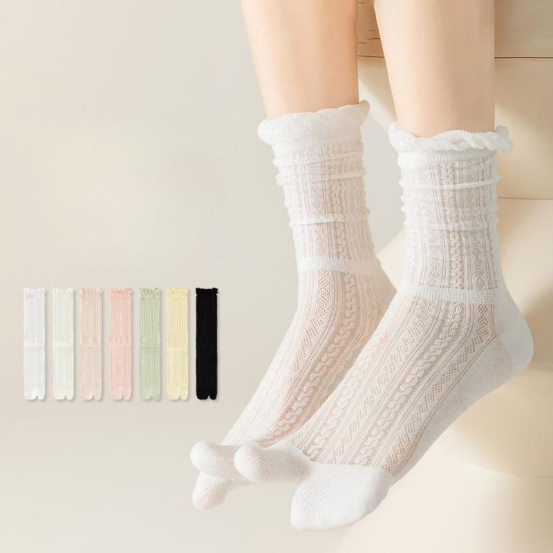 5 Pairs Split-toe Socks Women  - Toe Sock Split recensione e prezzo
