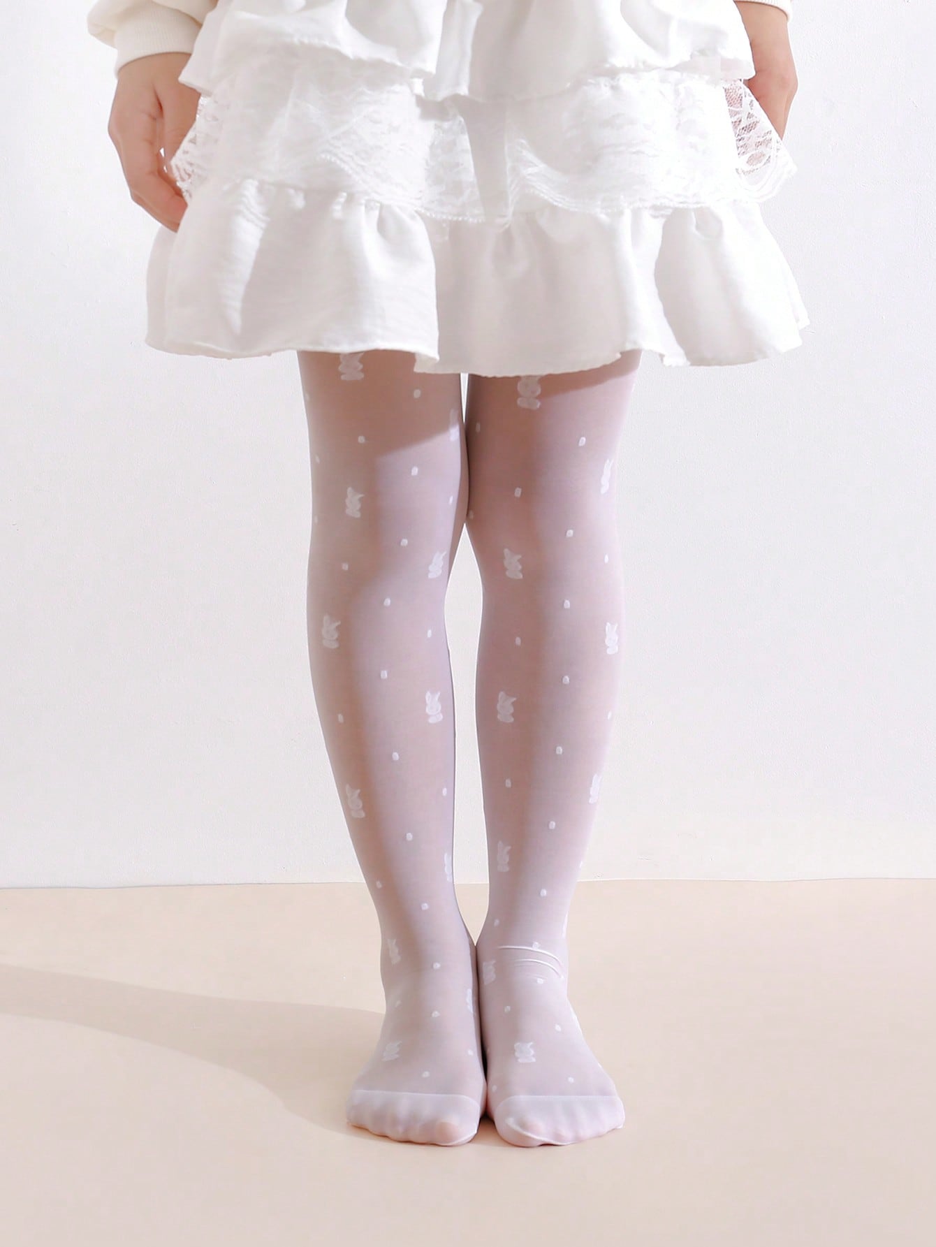 3Pack Girls Rabbit Print Tight - Tights Pantyhose Sheer recensione e prezzo
