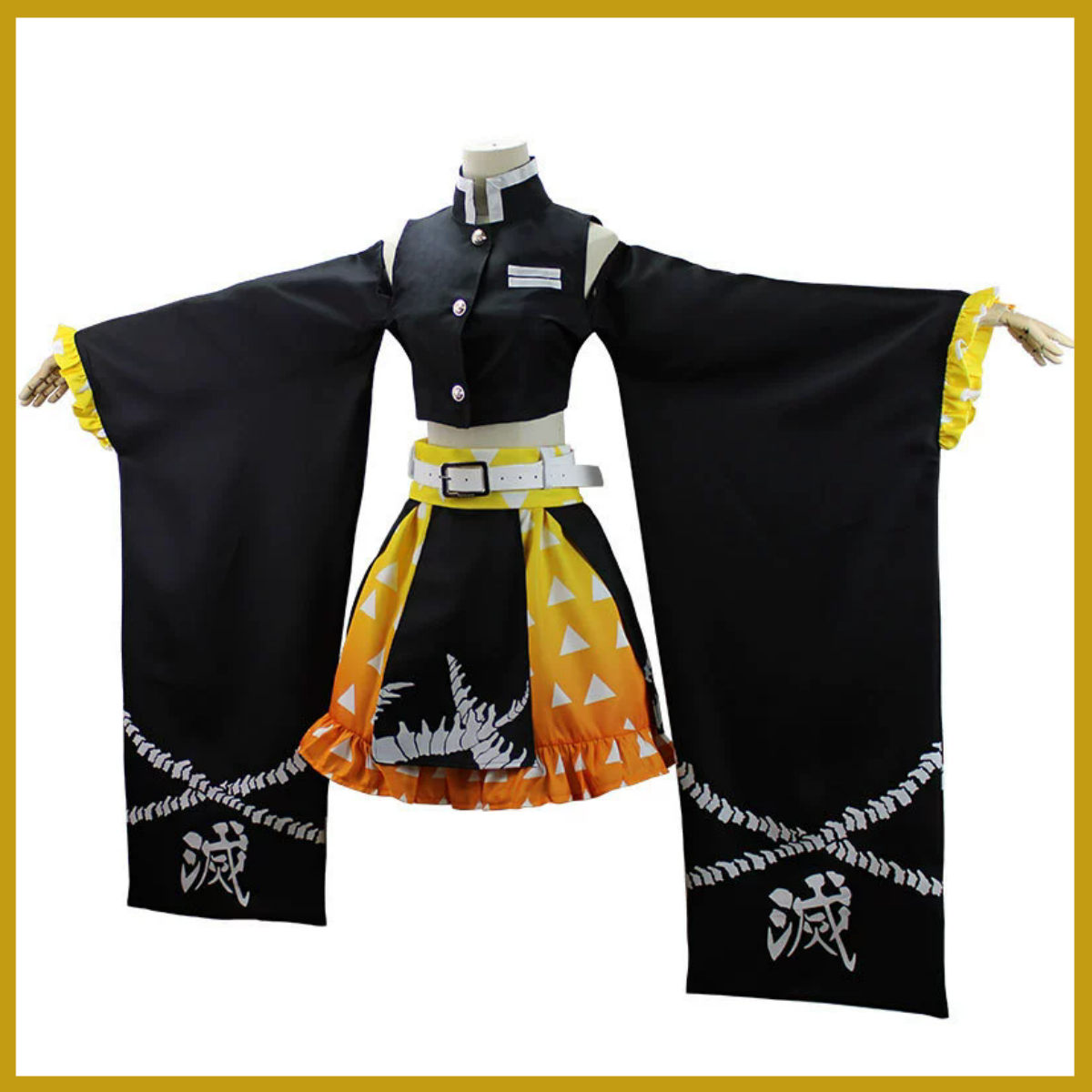 Anime Agatsuma Zenitsu Cosplay - Dress Sock Men recensione e prezzo