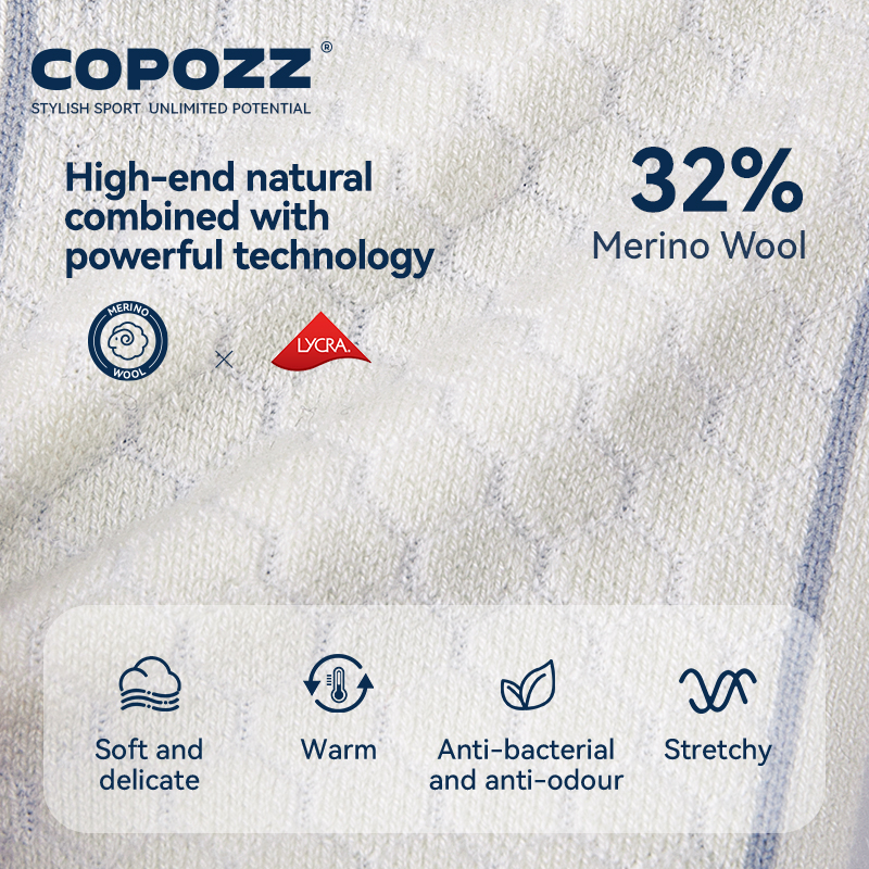 COPOZZ New Winter Ski Socks Me - Thermal Sock Winter recensione e prezzo