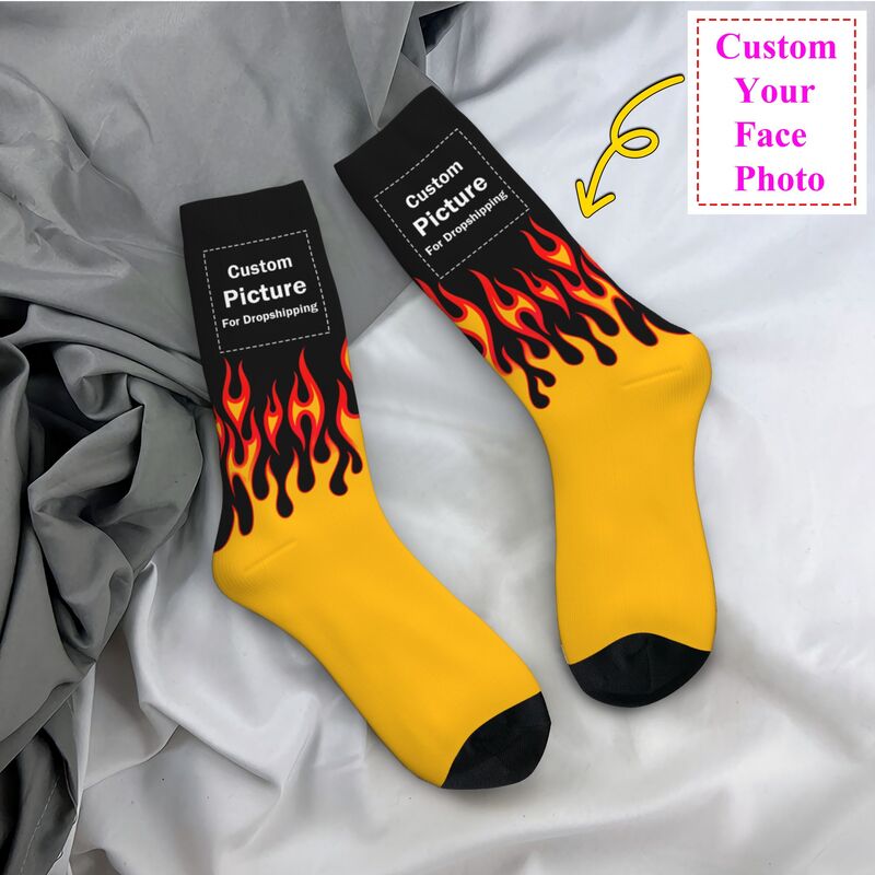 Personalized Custom Photo Logo - Dress Sock Men recensione e prezzo