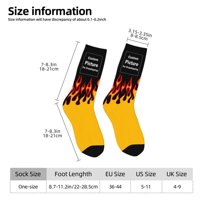 Personalized Custom Photo Logo - Dress Sock Men recensione e prezzo