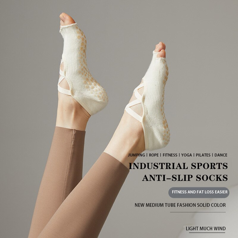 Ladies Yoga Socks Non Slip Gri - Grip Sock Yoga recensione e prezzo