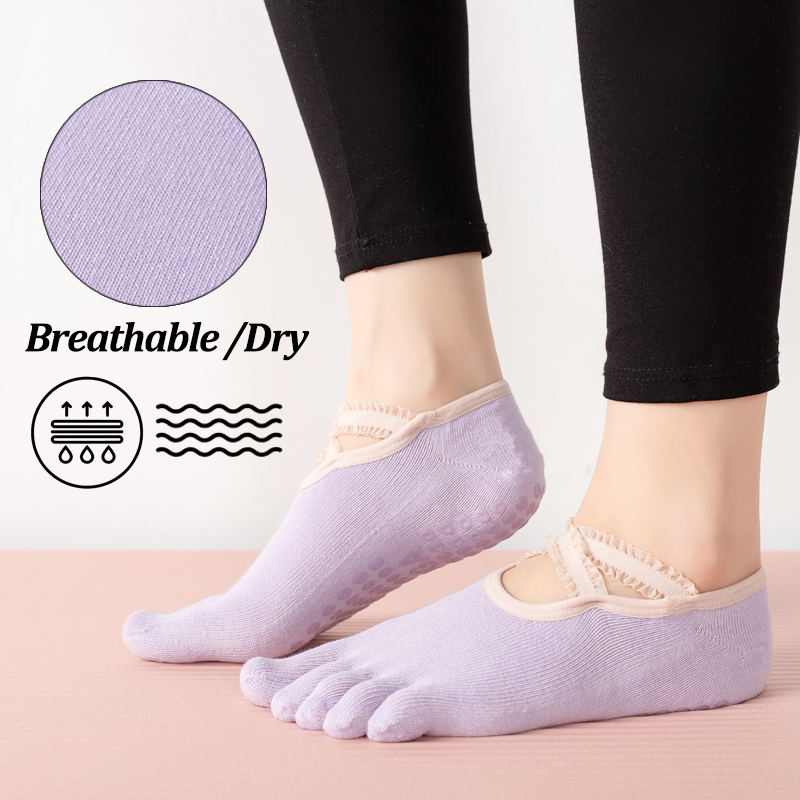 Ladies Non-Slip Pilates Socks  - No Show Sock Women recensione e prezzo