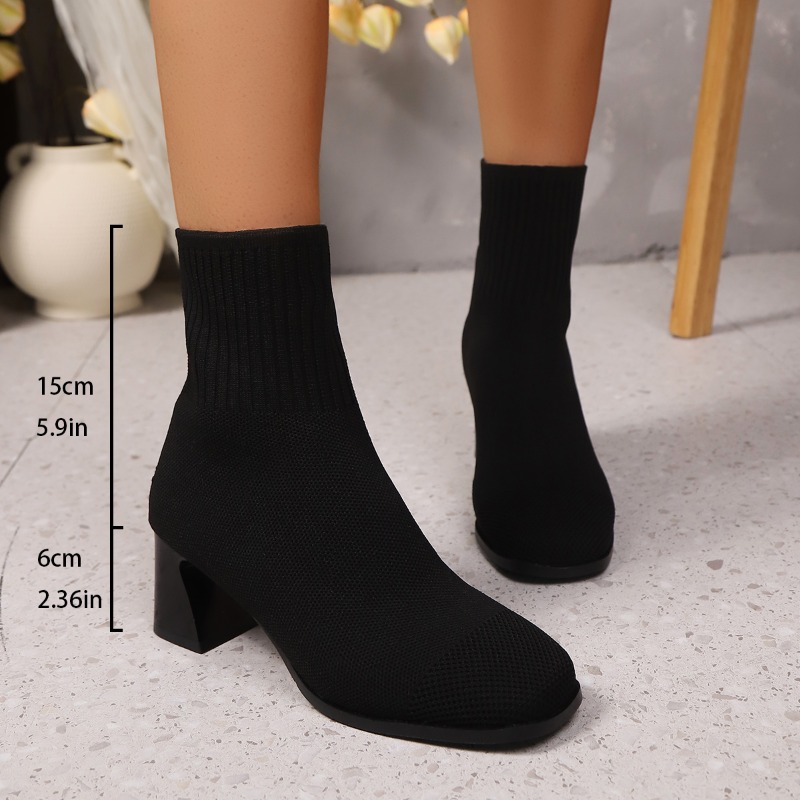 Women's Ankle Boots Knitted He - No Show Sock Women recensione e prezzo
