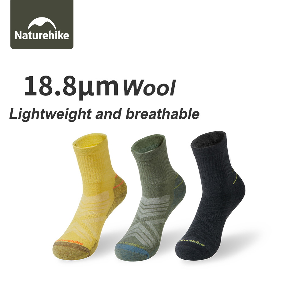 Naturehike Sport Socks Man Soc - Wool Hiking Sock recensione e prezzo