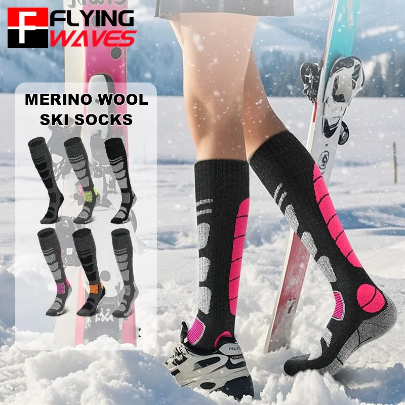 1 Pair Merino Wool Ski Socks M - Thermal Sock Winter recensione e prezzo