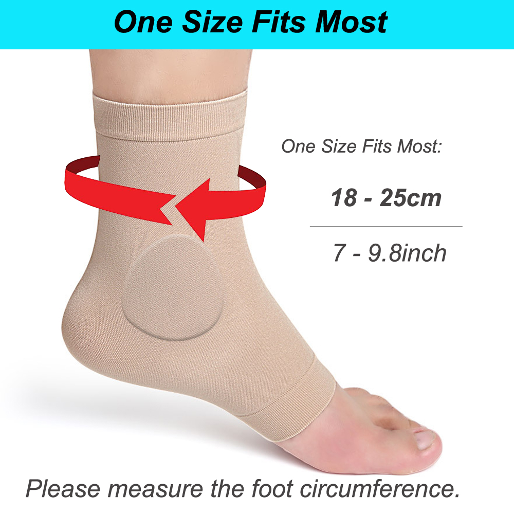 1Pair Boot Bumper Gel Pad Slee - Ankle Brace Sock recensione e prezzo