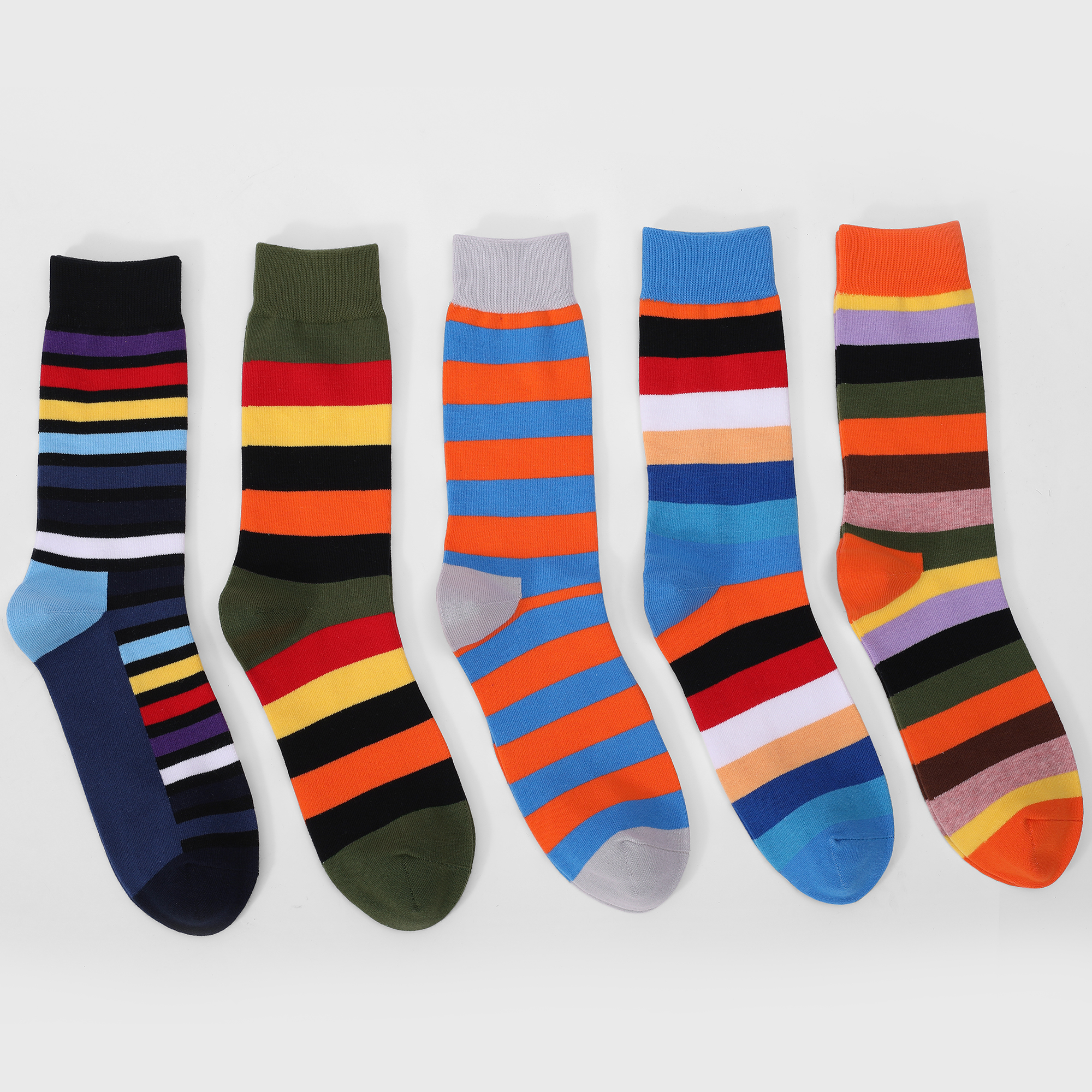 5Pairs Mens Fun Dress Socks, P - Cotton Crew Sock Pack recensione e prezzo