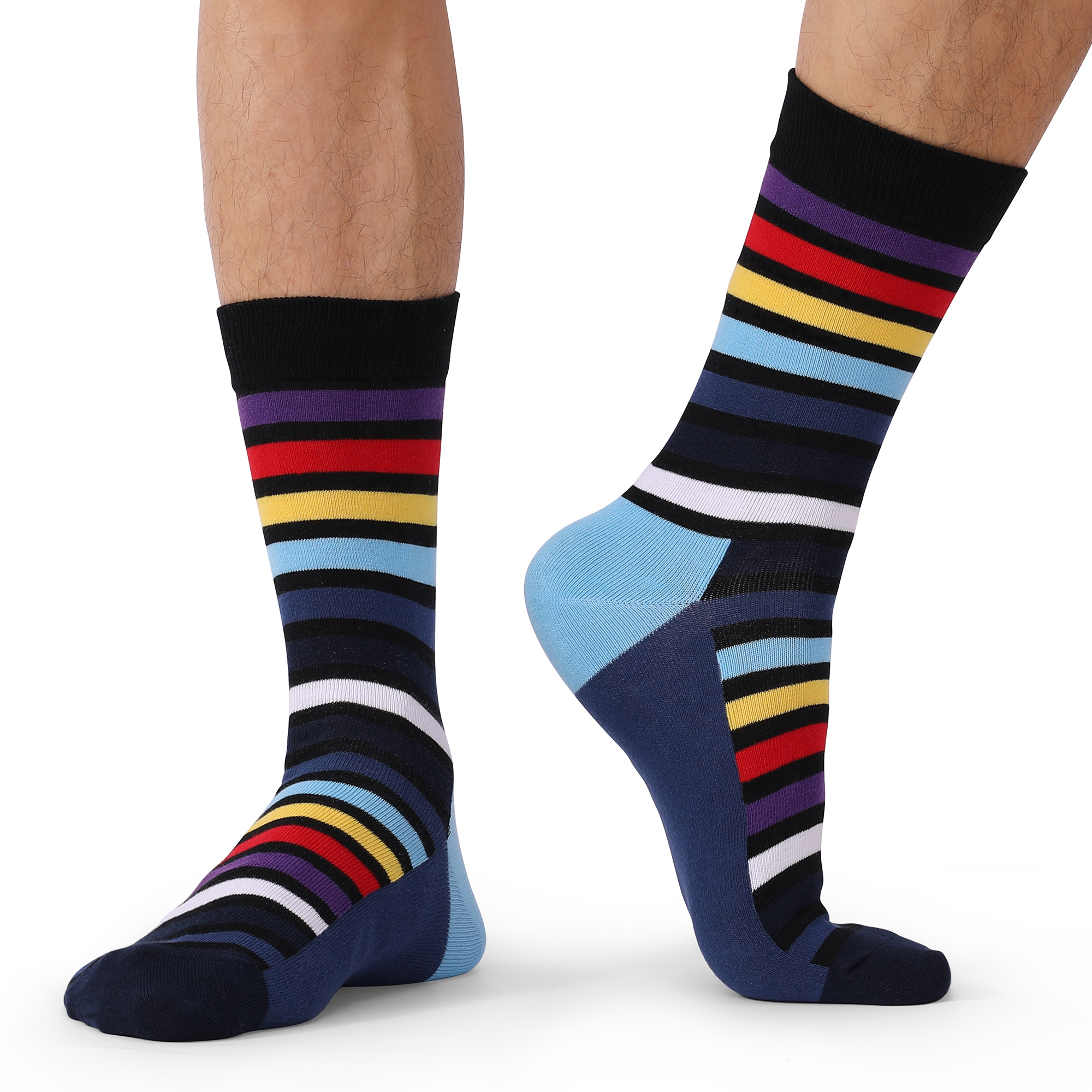 5Pairs Mens Fun Dress Socks, P - Cotton Crew Sock Pack recensione e prezzo
