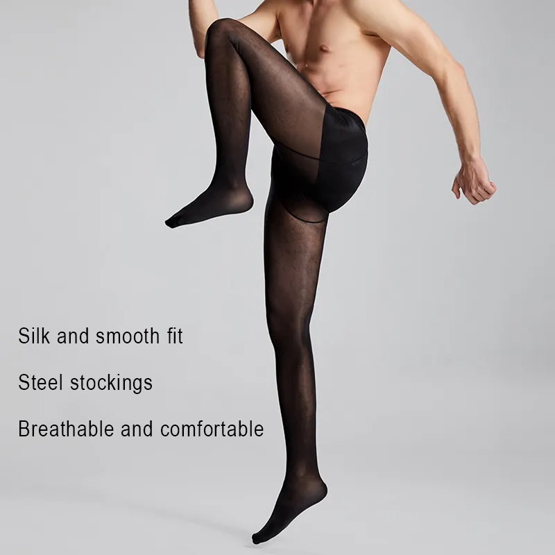 Plus Size Men Sexy Sheer Black - Tights Pantyhose Sheer recensione e prezzo