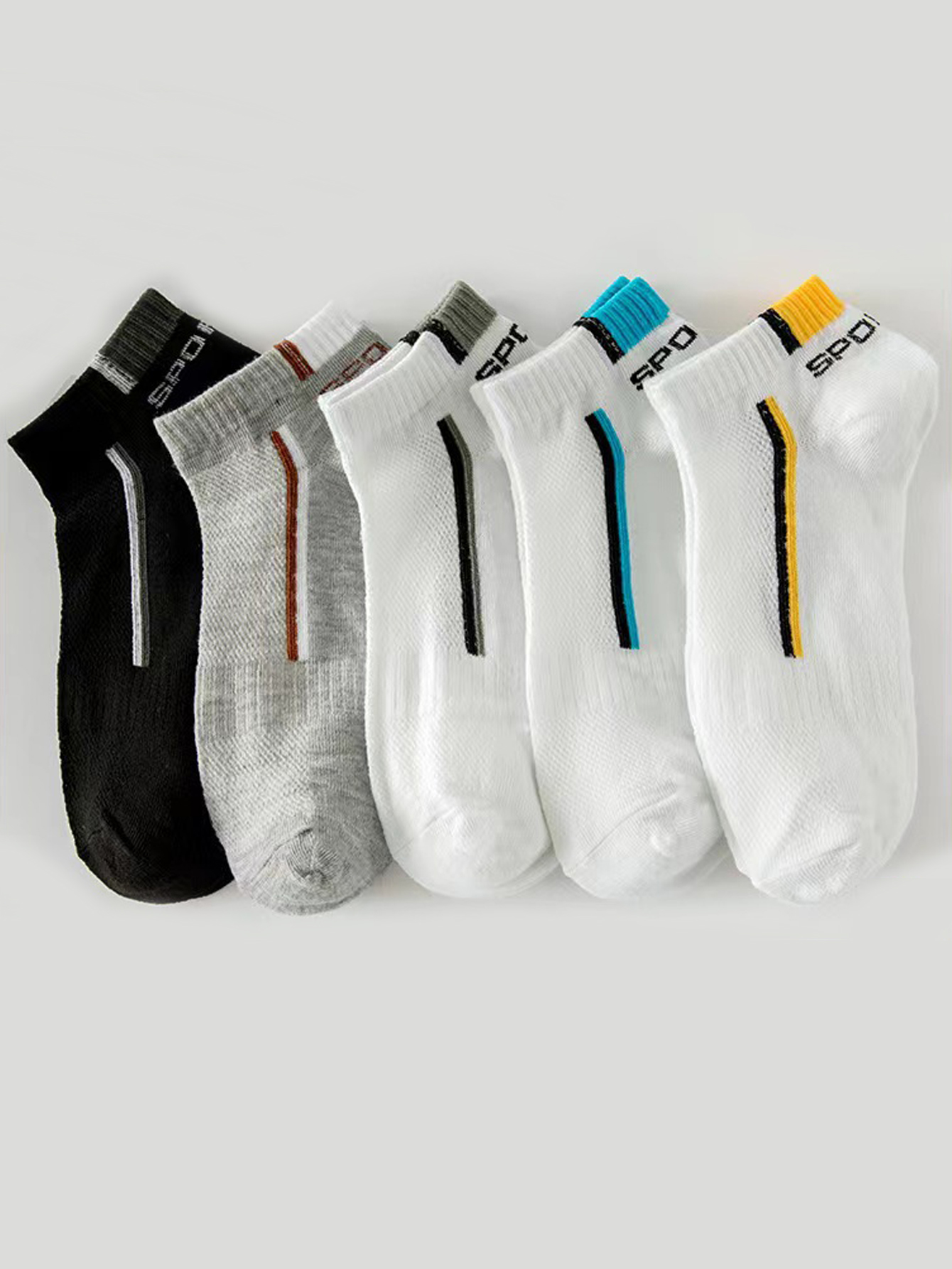 5/40 Pairs Mens Ankle Boat Soc - Ankle Sock Low Cut recensione e prezzo