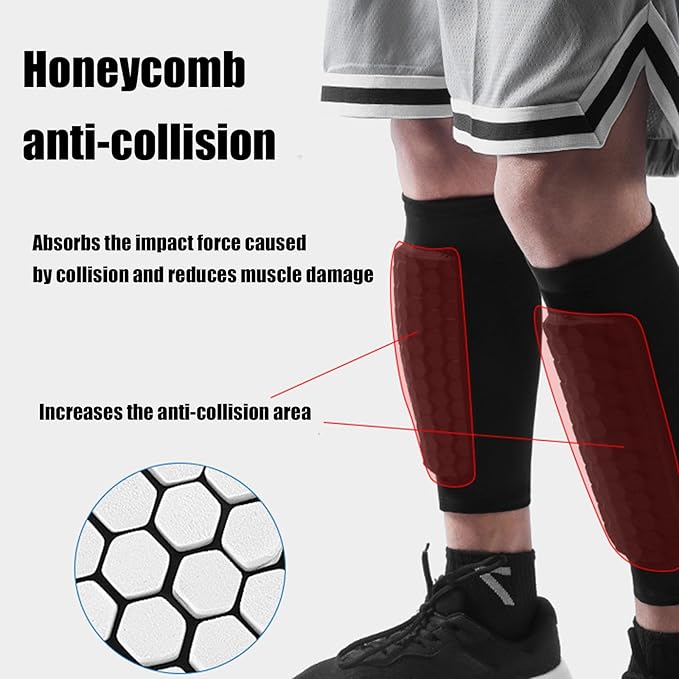 Soccer Shin Guards Shin Guard  - Compression Sleeve Calf recensione e prezzo