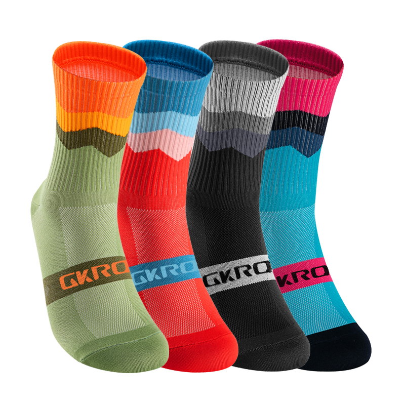 GKRQ 4 Pairs Bike Socks Men Nu - Compression Sock Medical recensione e prezzo