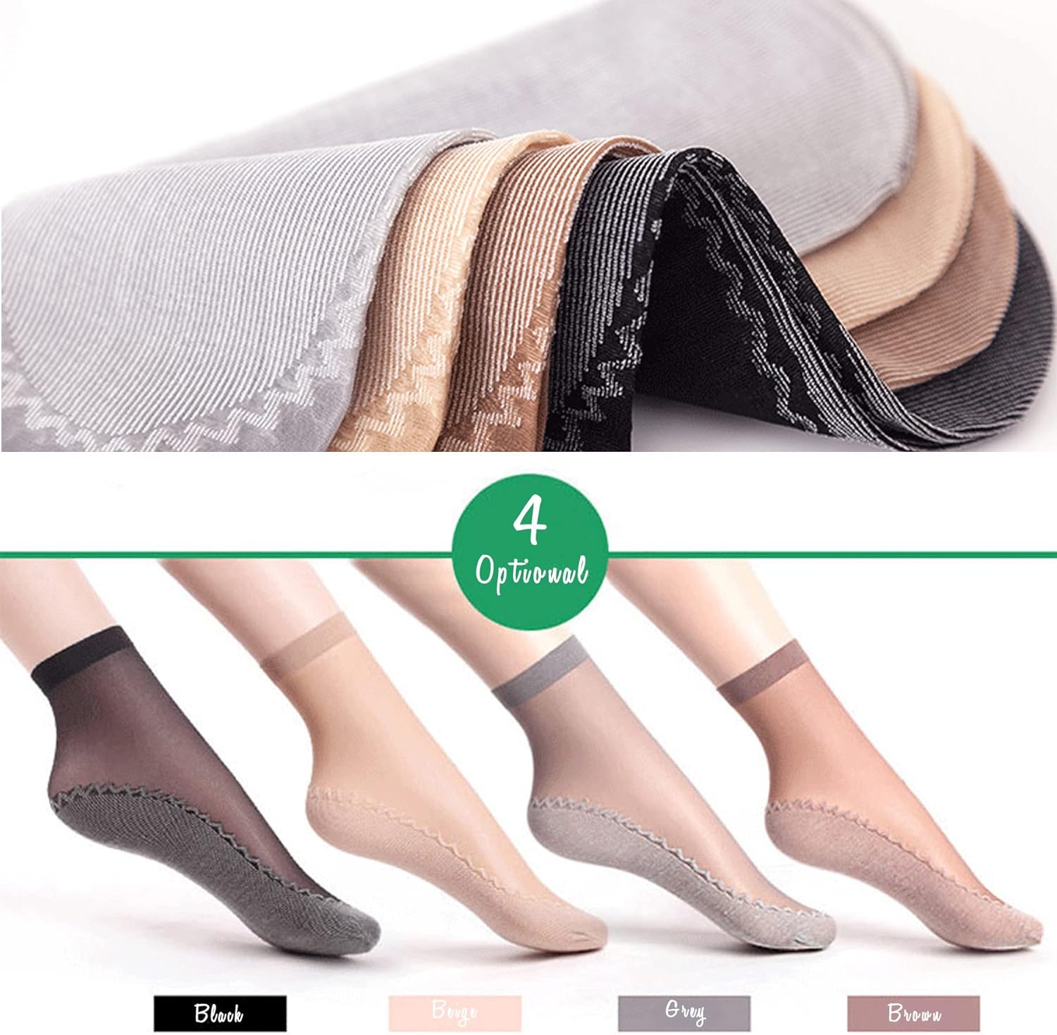 10/20 Pairs Silky Nylon soft & - Silk Sock Bamboo recensione e prezzo