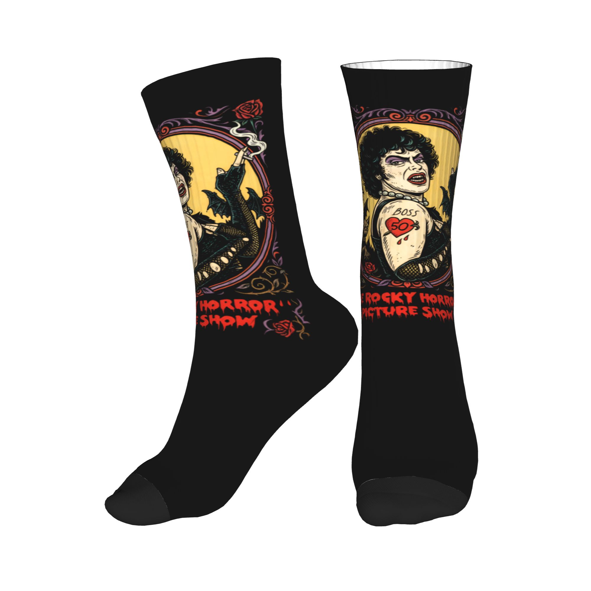 Fun Printed The Rockys Horror  - No Show Sock Women recensione e prezzo