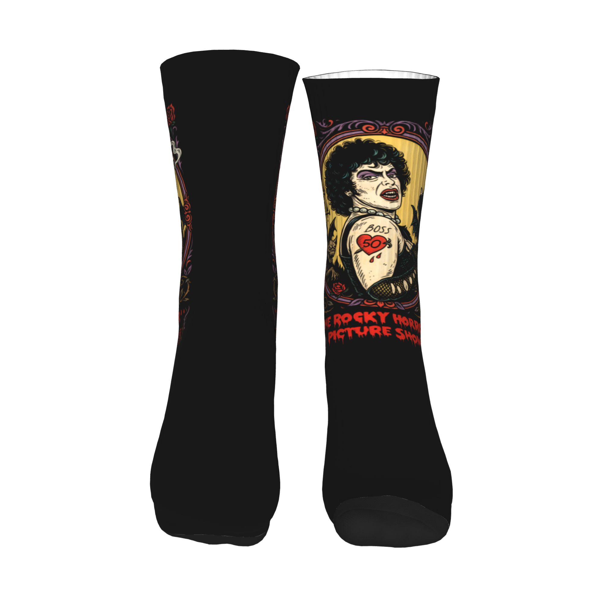 Fun Printed The Rockys Horror  - No Show Sock Women recensione e prezzo