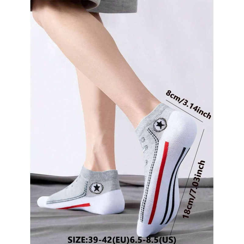 5/10 Pairs Multi-Color Breatha - Ankle Sock Low Cut recensione e prezzo