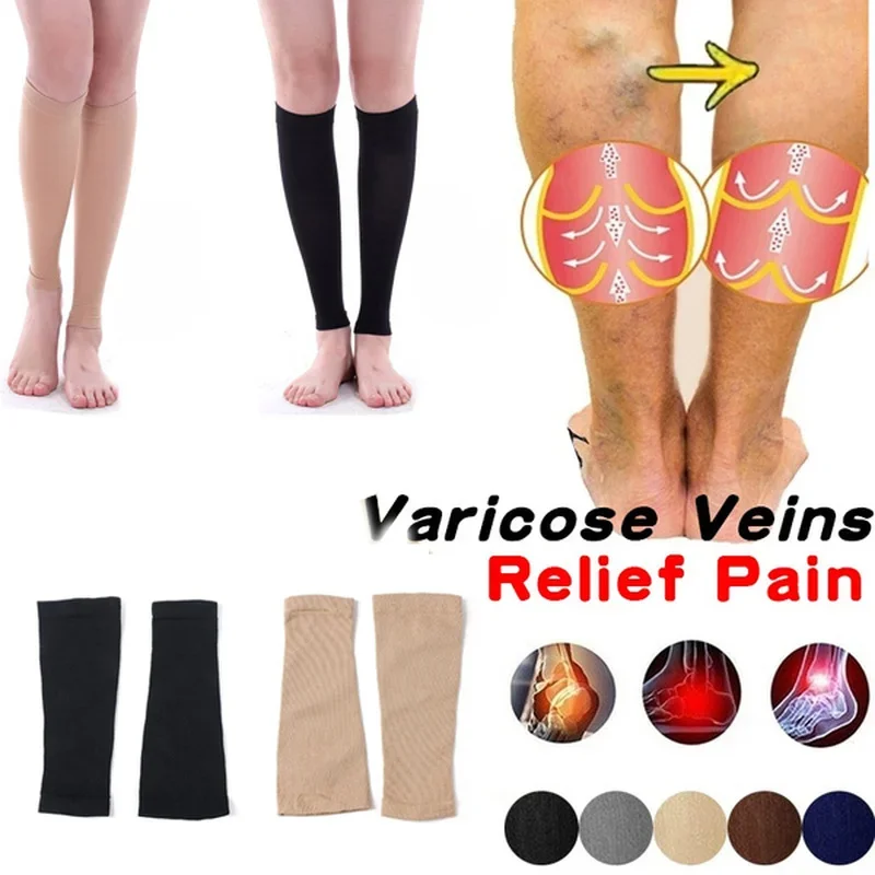 1/2Pairs Varicose Vein Medical - Compression Sleeve Calf recensione e prezzo