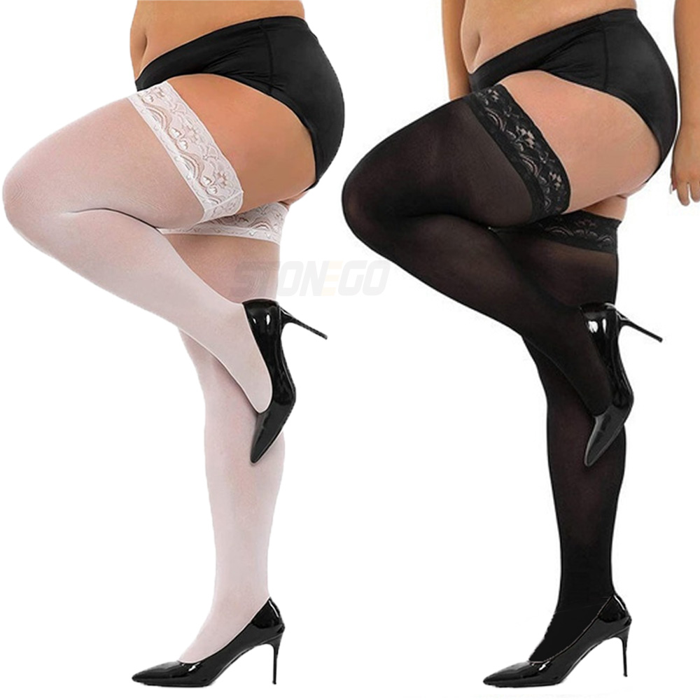Plus Big Size Woman's Ultra-th - Thigh High Sock Stay Up recensione e prezzo