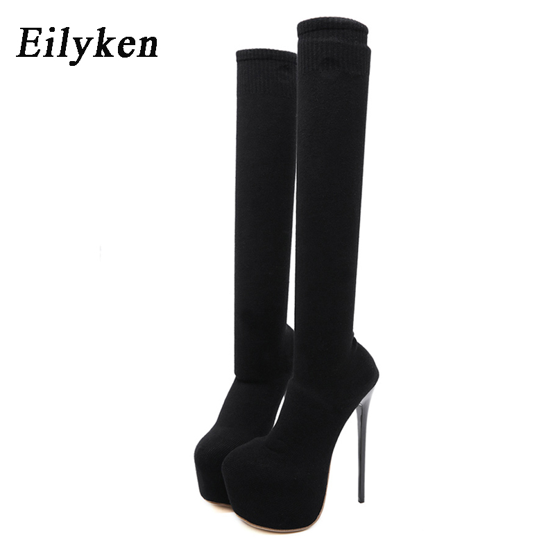 Eilyken Fashion Platform Stret - Knee High Sock Women recensione e prezzo