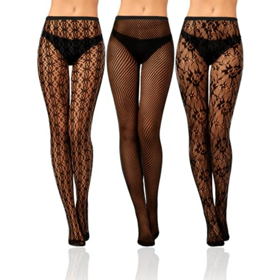 Bencailor 3 Pairs Women Rhines - Fishnet Stocking Women recensione e prezzo